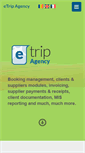 Mobile Screenshot of etrip-agency.com